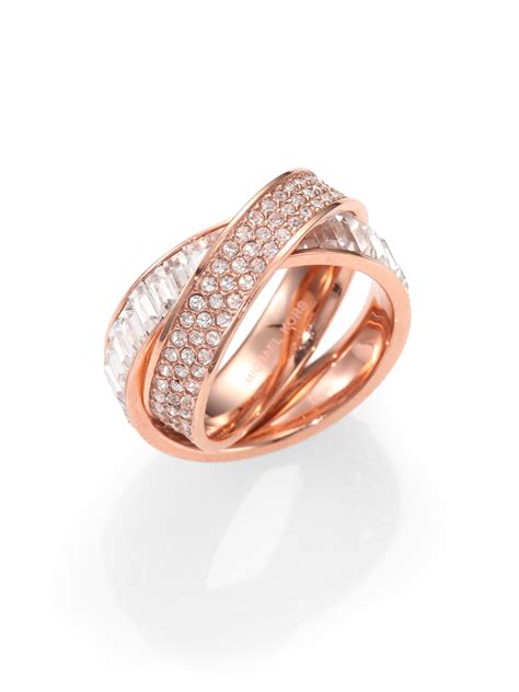 michael kors keramik ring rose gold|Pavé Rose Gold.